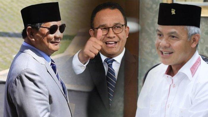 Survei Sementara, Prabowo-Gibran 43,1%, AMIN 26,8% Ungguli Ganjar-Mahfud 20,1%